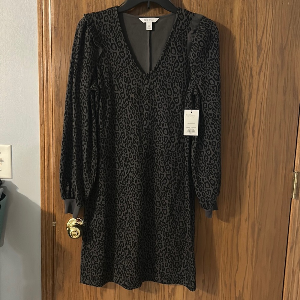 Nwt black sweater dress
